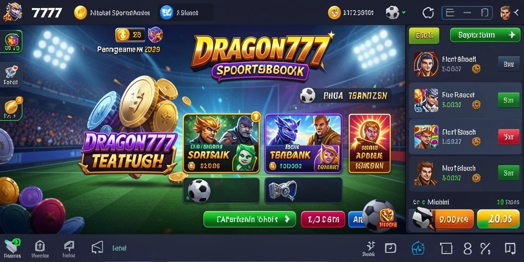Tampilan gameplay menarik dari DRAGON777 saat taruhan berlangsung.