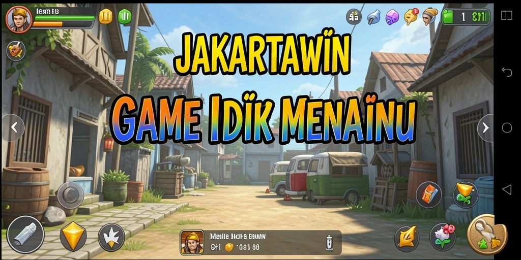 Tampilan gameplay JAKARTAWIN yang menarik dan menyenangkan.
