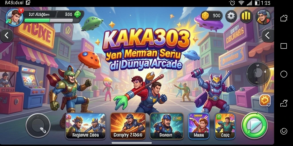 Tampilan gameplay KAKA303 yang seru dan penuh warna.
