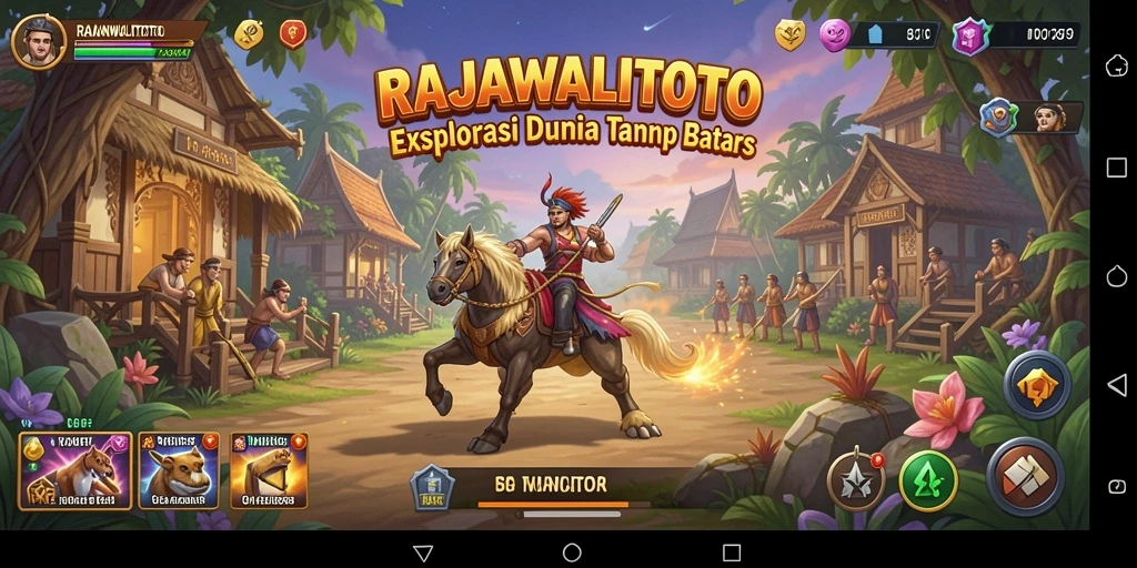 Gameplay seru dalam dunia Open World RAJAWALITOTO.