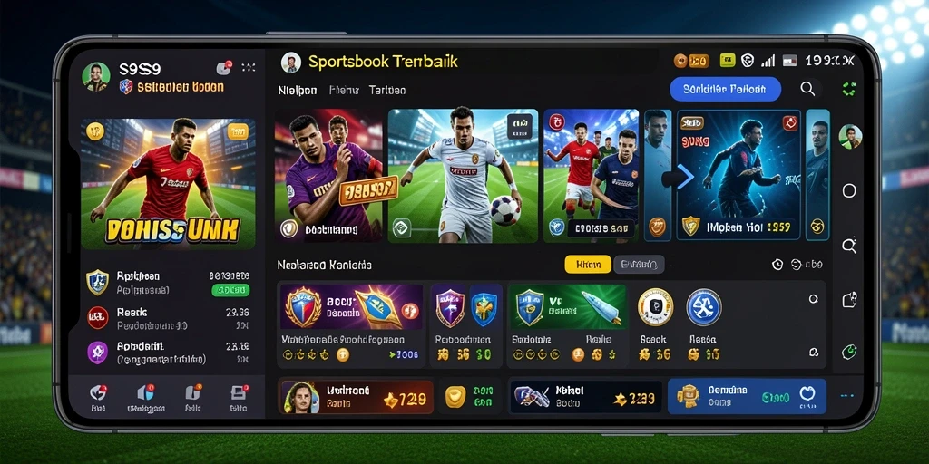 Tampilan screenshot dari gameplay Sportsbook S9S9 yang menarik.